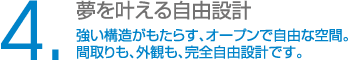 夢を叶える自由設計