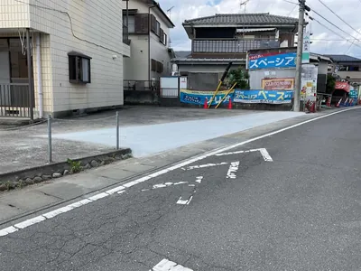 駐車場擦り付け工事
